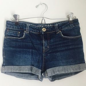 PSNY Aeropostale Semi-Distressed Denim Blue Shorts